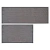 17'' X 47'' Anti-Slip Kitchen Thickening Long Rug  Rubber Backing Quick Absorbent Wear-Resistant Mat